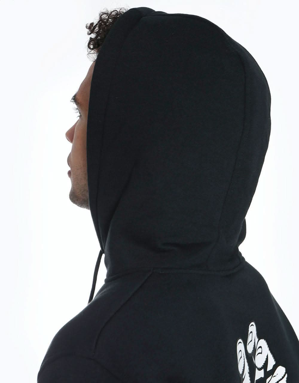 Santa Cruz Universal Hand Pullover Hoodie - Black