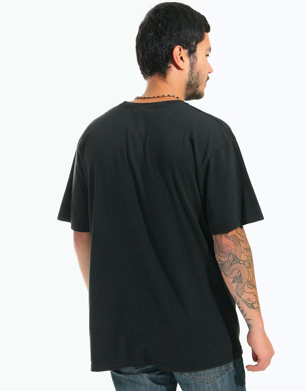 Stüssy Basic Logo Pig. Dyed T-Shirt - Black