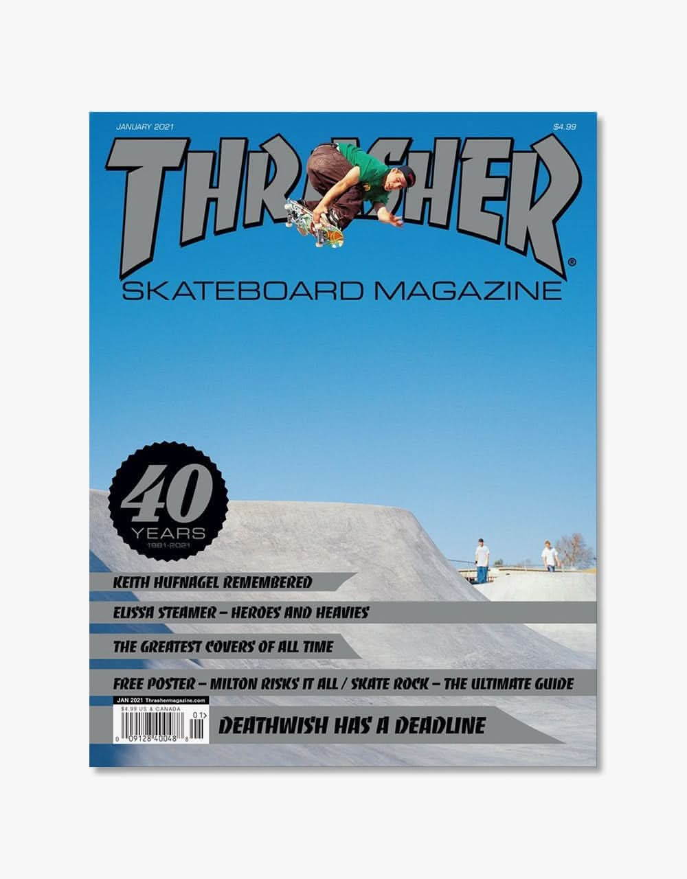 Thrasher Magazine Issue 486 January 2021