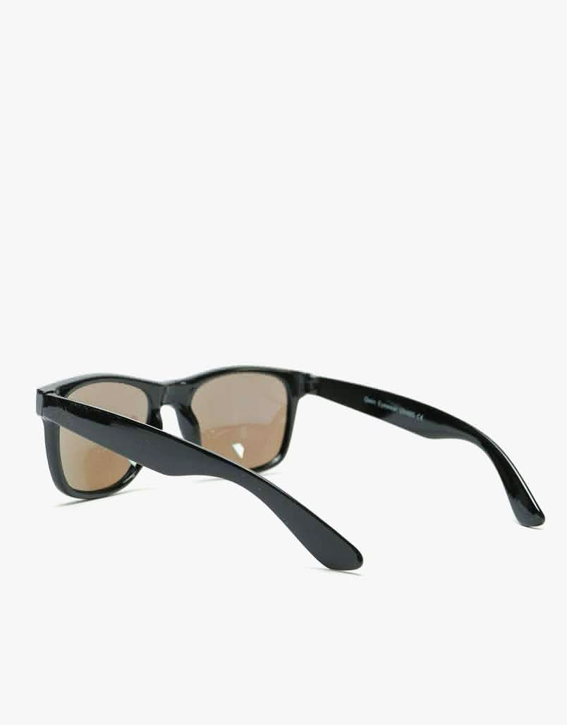 Route One Wayfarer Sunglasses - Black (Coloured Lens)