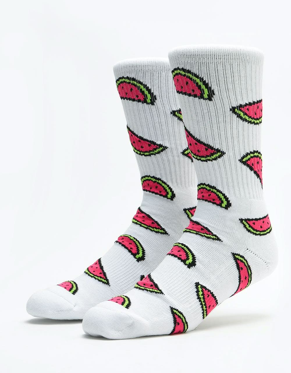 Route One Watermelon Socks - White