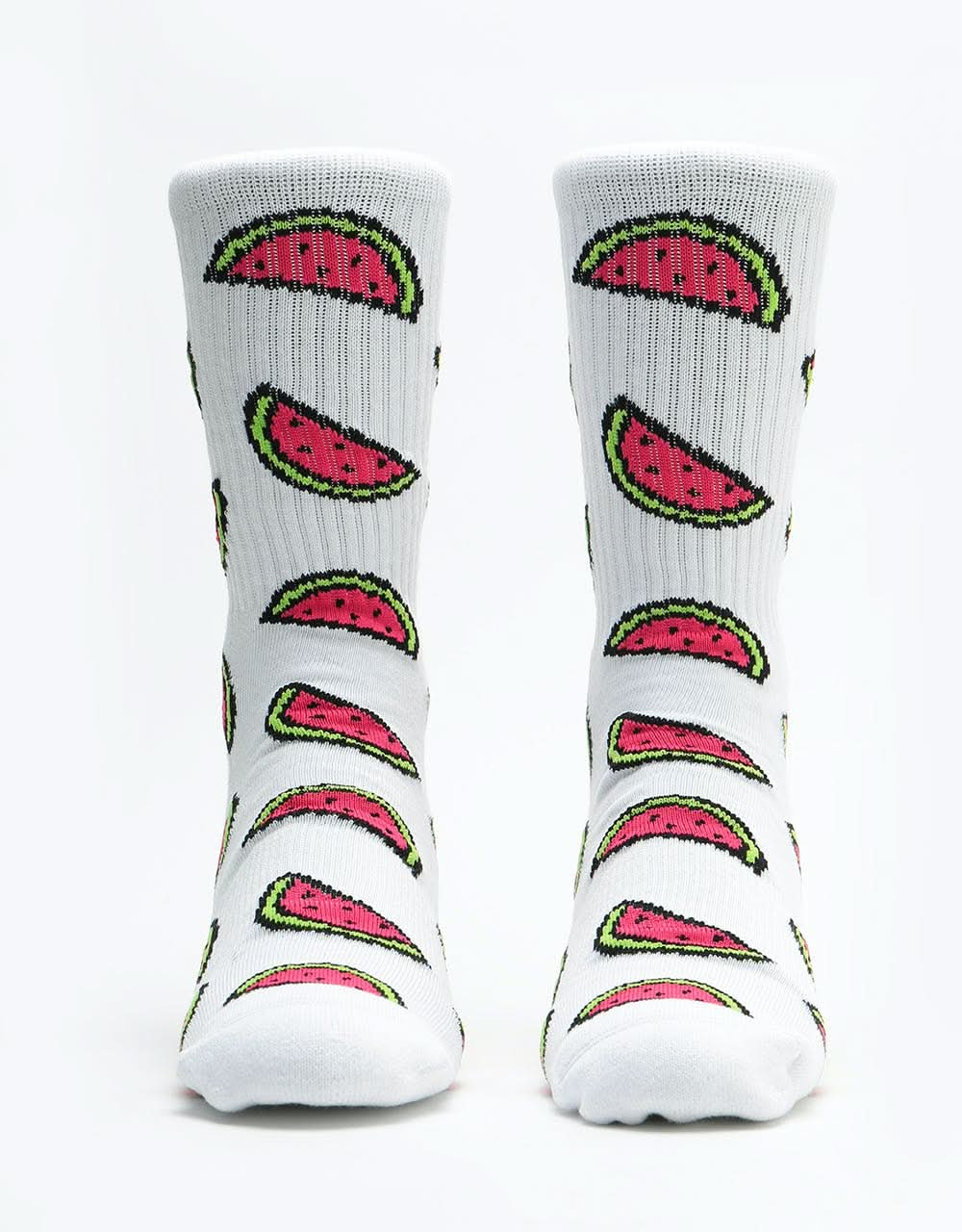 Route One Watermelon Socks - White