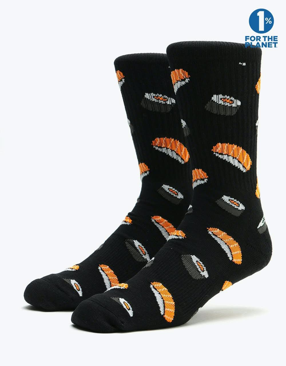 Route One Sushi Socks - Black