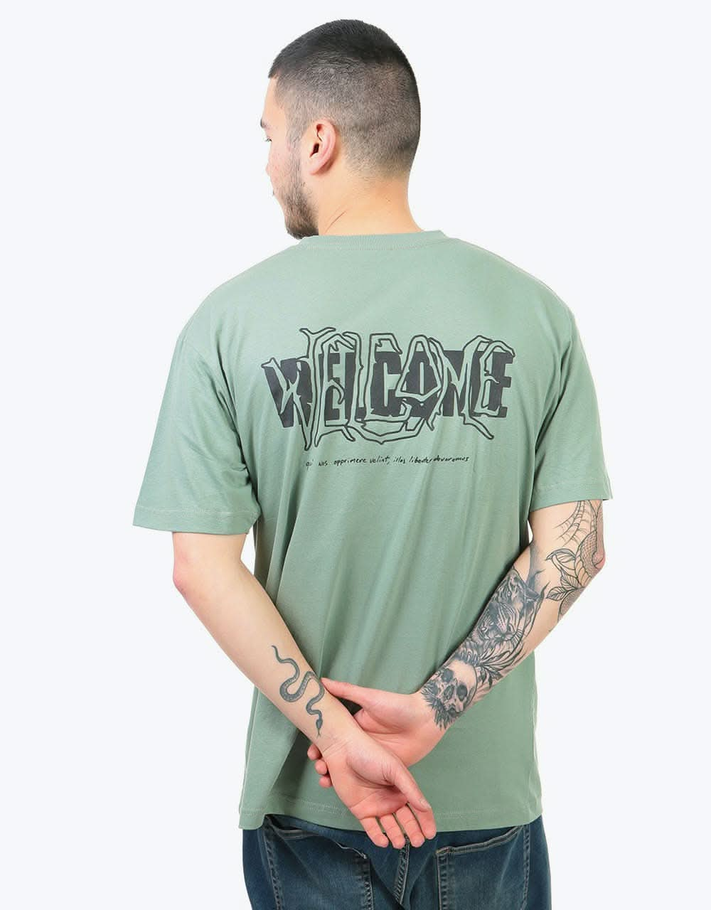 Welcome Excess Premium T-Shirt - Sage