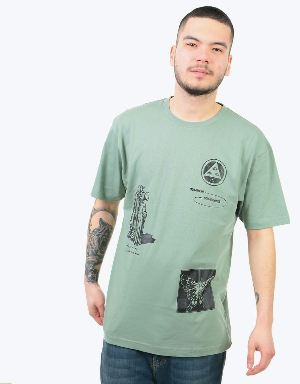 Welcome Excess Premium T-Shirt - Sage