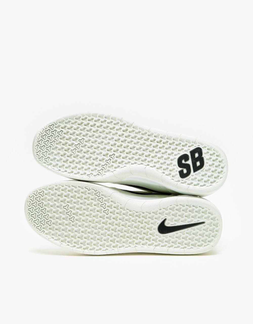 Nike SB Nyjah Free 2.0 Skate Shoes - Summit White/Black-Summit White