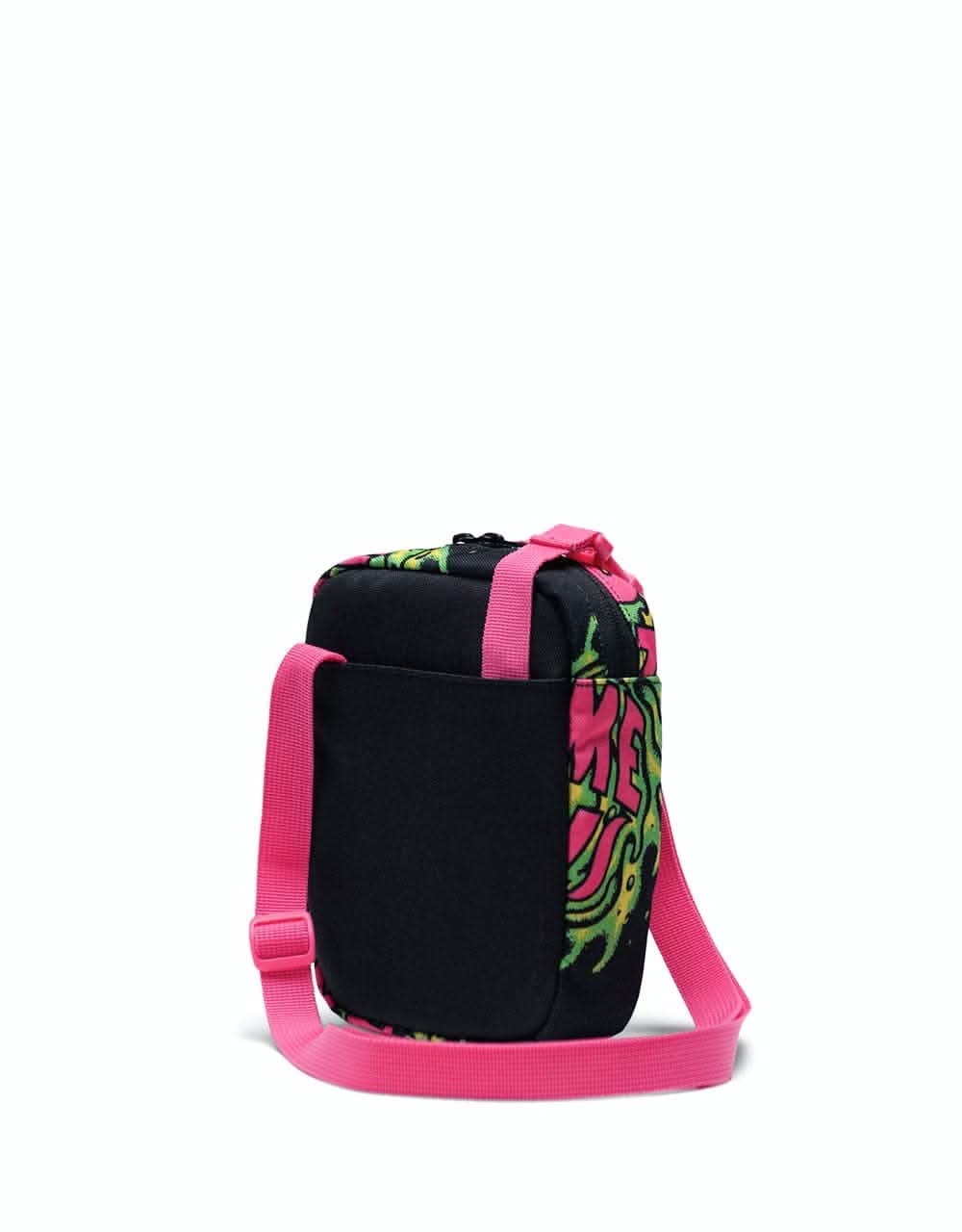 Herschel Supply Co. x Santa Cruz Cruz Cross Body Bag - Slimeball/Hot Pink/Black