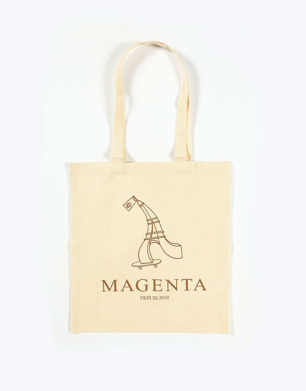 Magenta Depuis 2010 'Ten Year Collection' Tote Bag - Natural