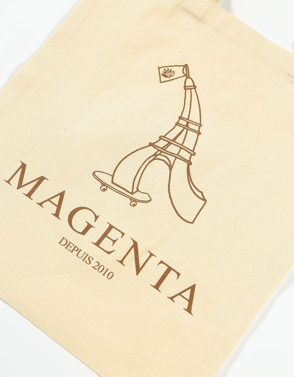 Magenta Depuis 2010 'Ten Year Collection' Tote Bag - Natural