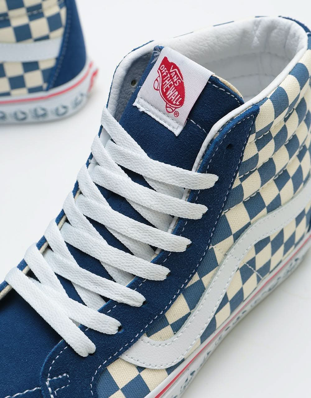 Vans Sk8-Hi Reissue Skate Shoes - (Vans BMX) True Navy/White