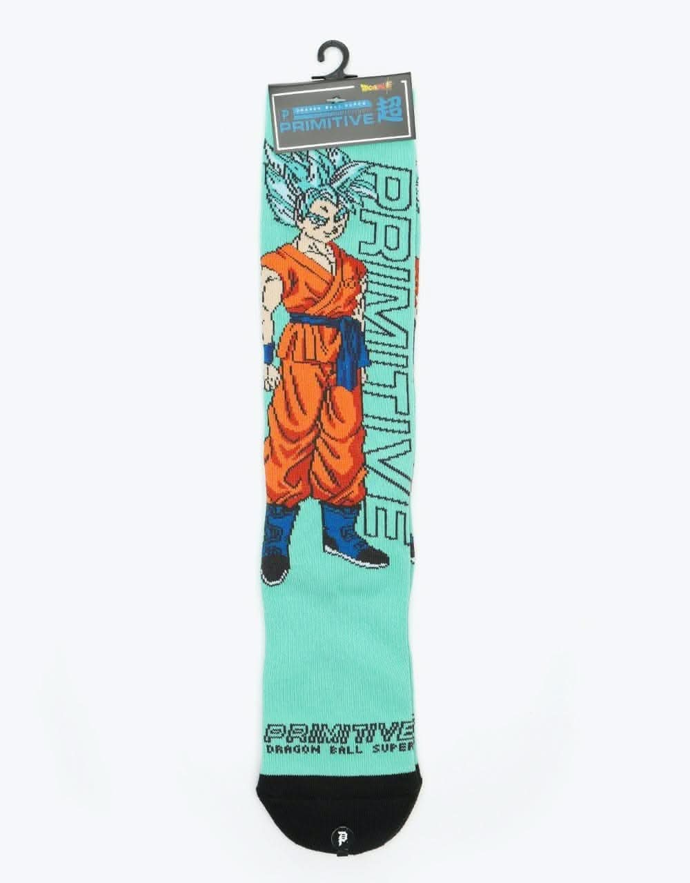 Primitive x Dragon Ball Super SSG Goku Socks - Teal