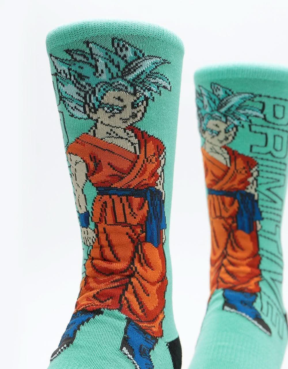 Primitive x Dragon Ball Super SSG Goku Socks - Teal