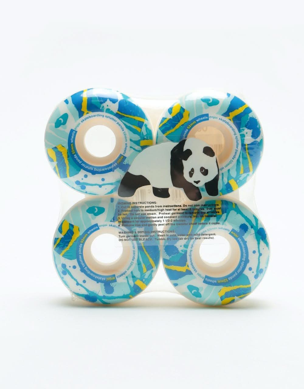 Enjoi Splatter Panda 99a Skateboard Wheel - 52mm