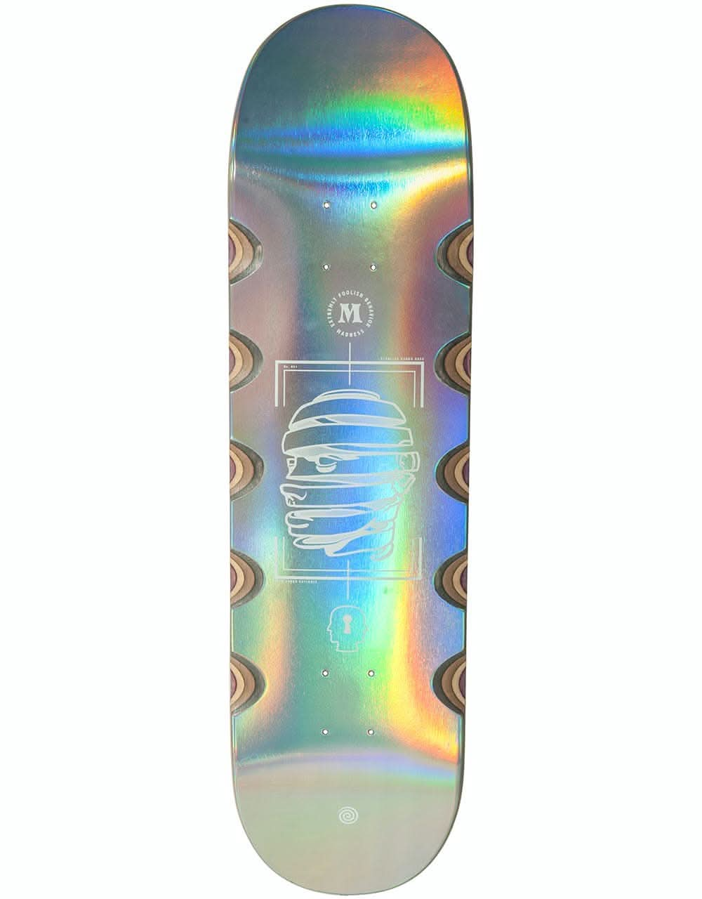 Madness Wells R7  Skateboard Deck - 8.5"