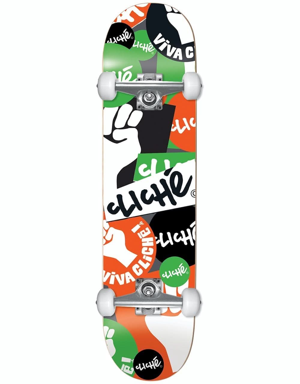 Cliché Patch Mid Complete Skateboard - 7.375"