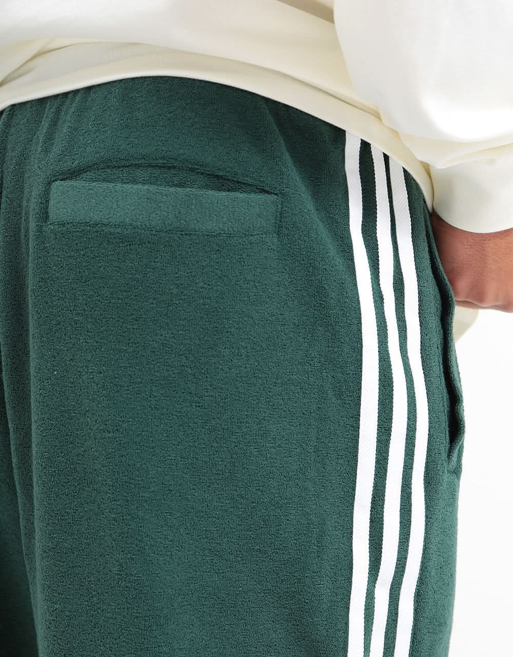 adidas Bouclette Pant - Mineral Green/White