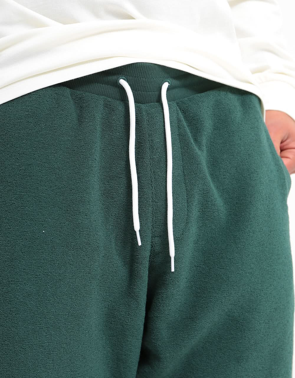 adidas Bouclette Pant - Mineral Green/White