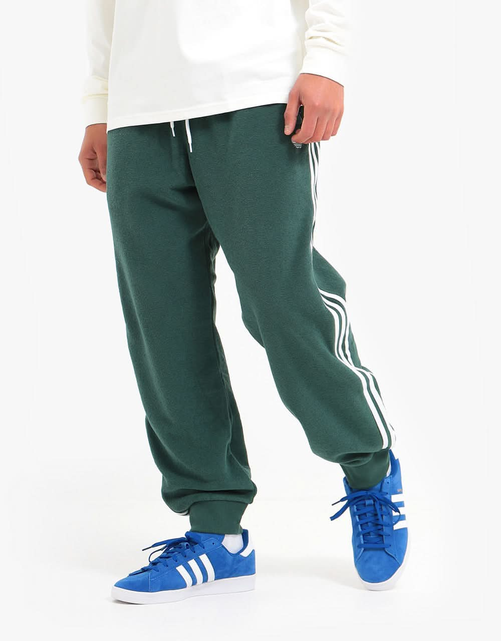 adidas Bouclette Pant - Mineral Green/White