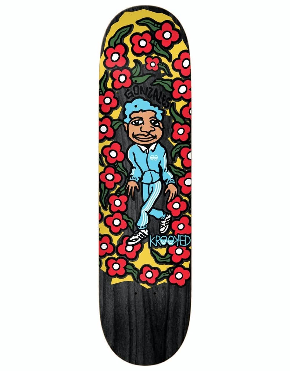 Krooked Gonz Sweatpants Skateboard Deck - 8.5"