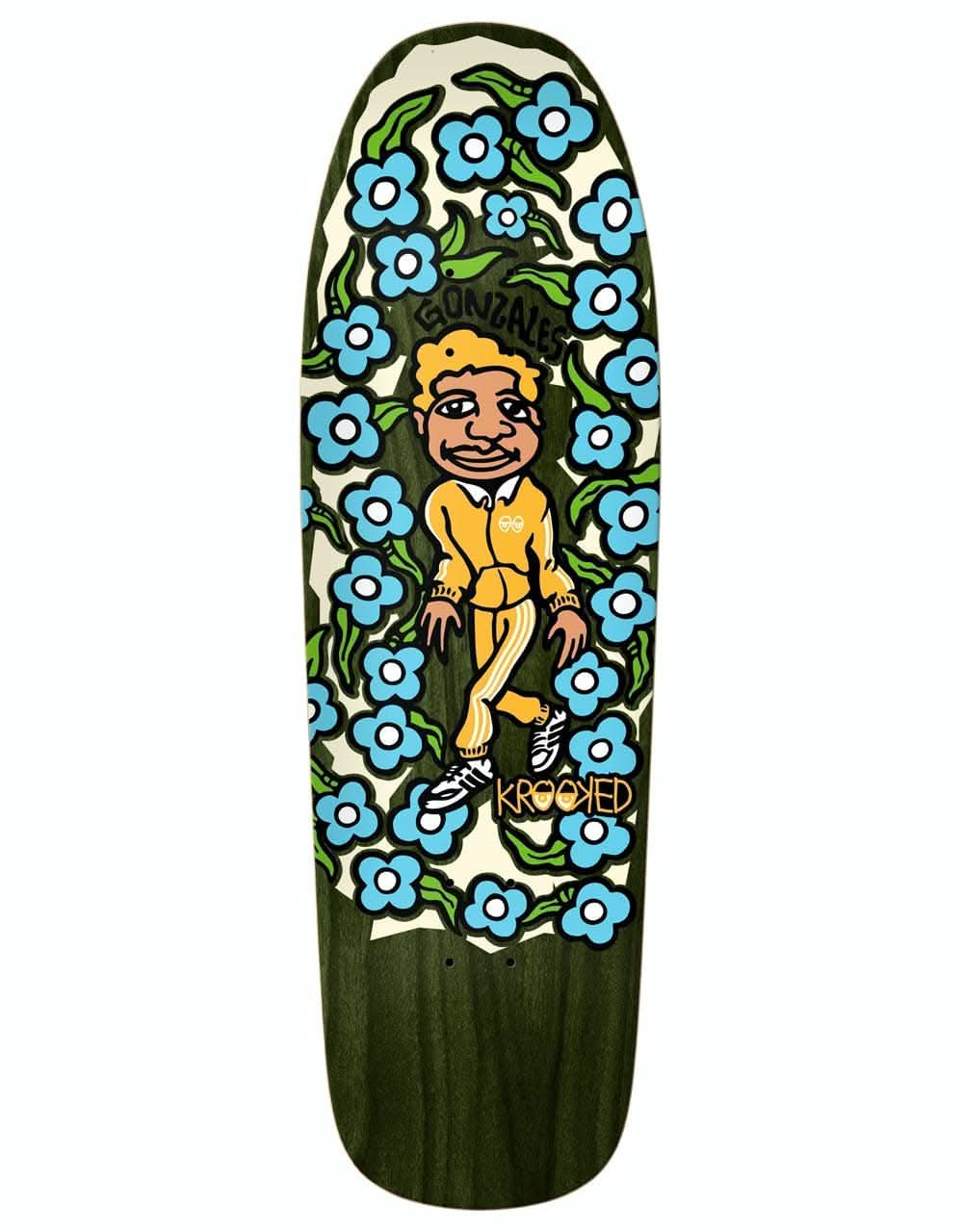 Krooked Gonz Sweatpants Skateboard Deck - 9.81"