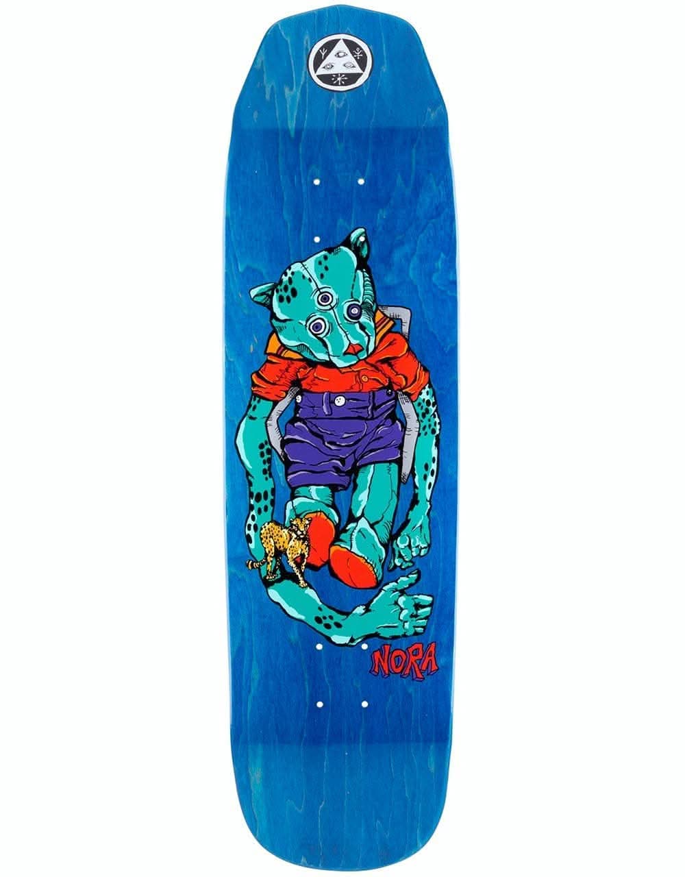 Welcome Nora Teddy on Wicked Queen Skateboard Deck - 8.6"