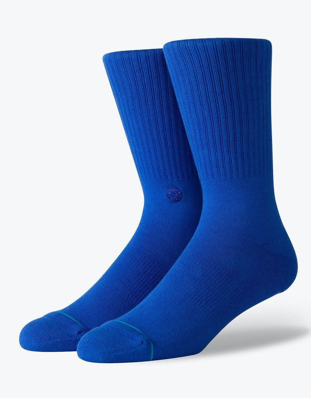 Stance Icon Classic Crew Socks - Royal