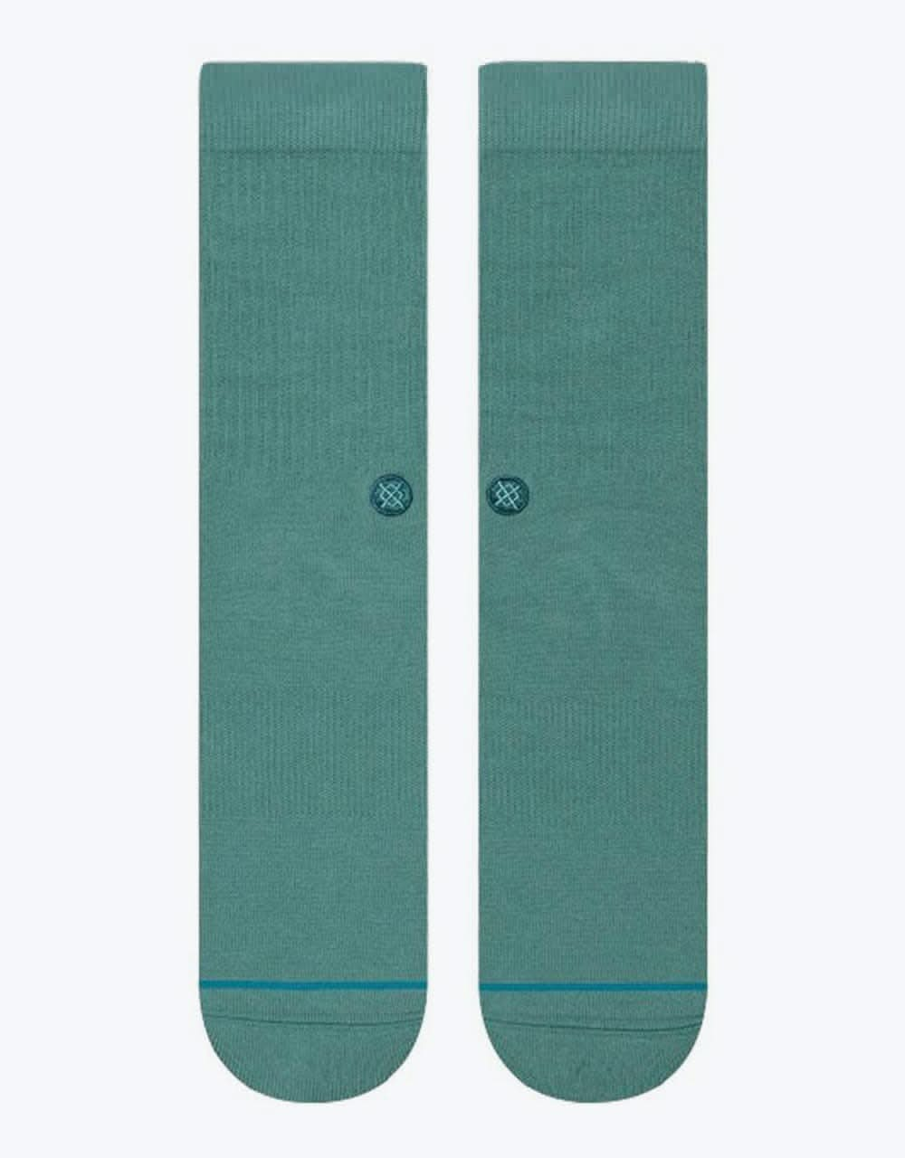 Stance Icon Classic Crew Crew Socks - Sea Green