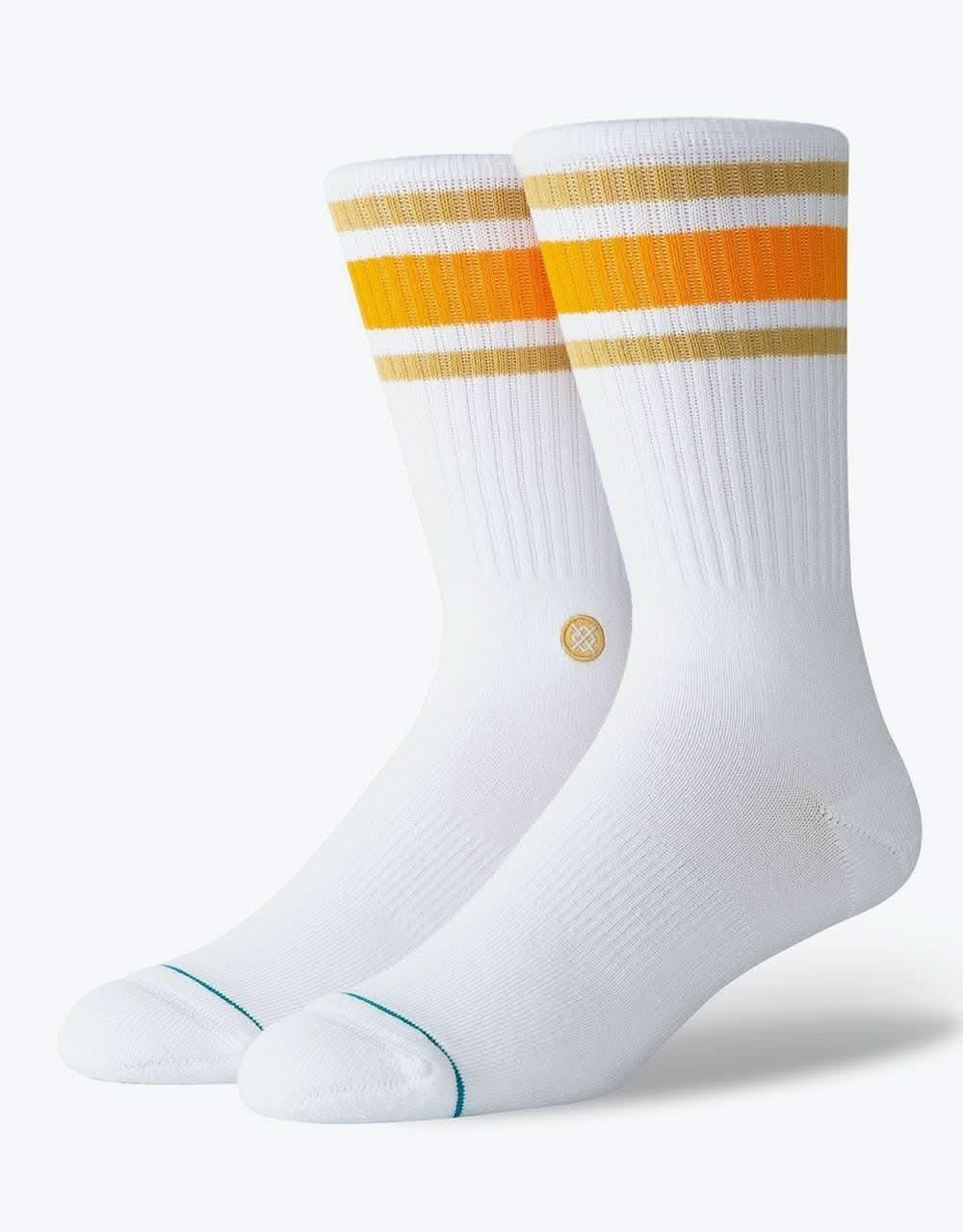 Stance Boyd 4 Classic Crew Socks - Tangerine