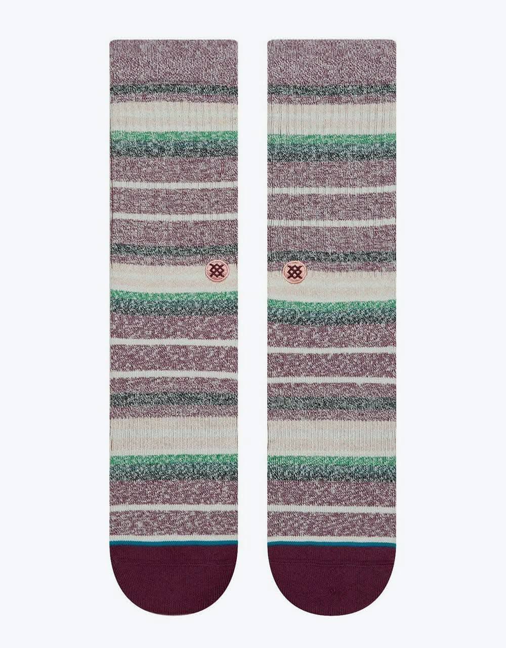 Stance Thirri Classic Crew Socks - Maroon