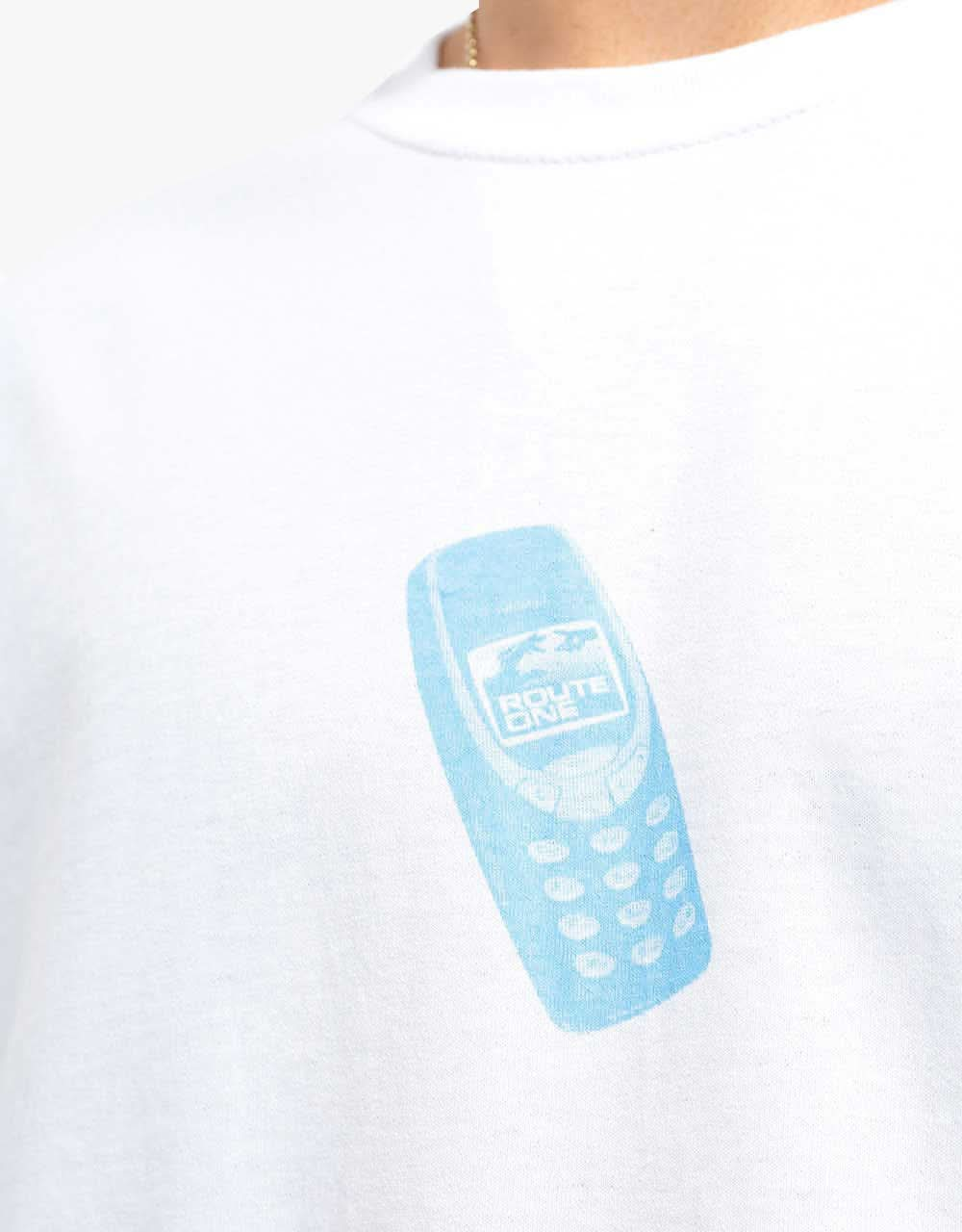 Route One Connecting People T-Shirt - White