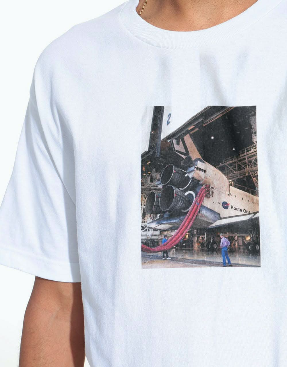 Route One Shuttle T-Shirt - White