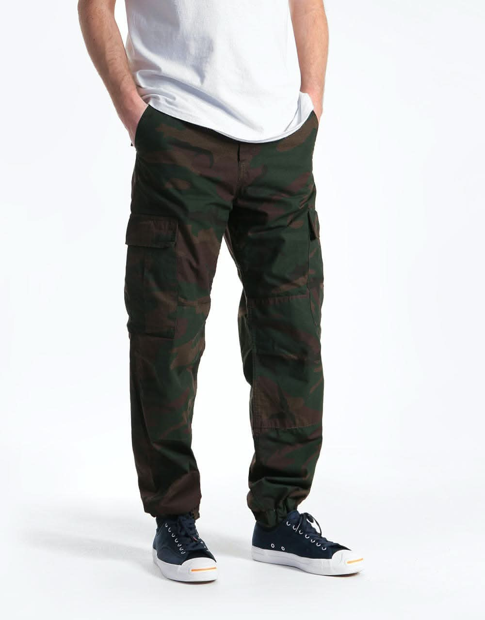 Carhartt WIP Cargo Pant - Camo Evergreen