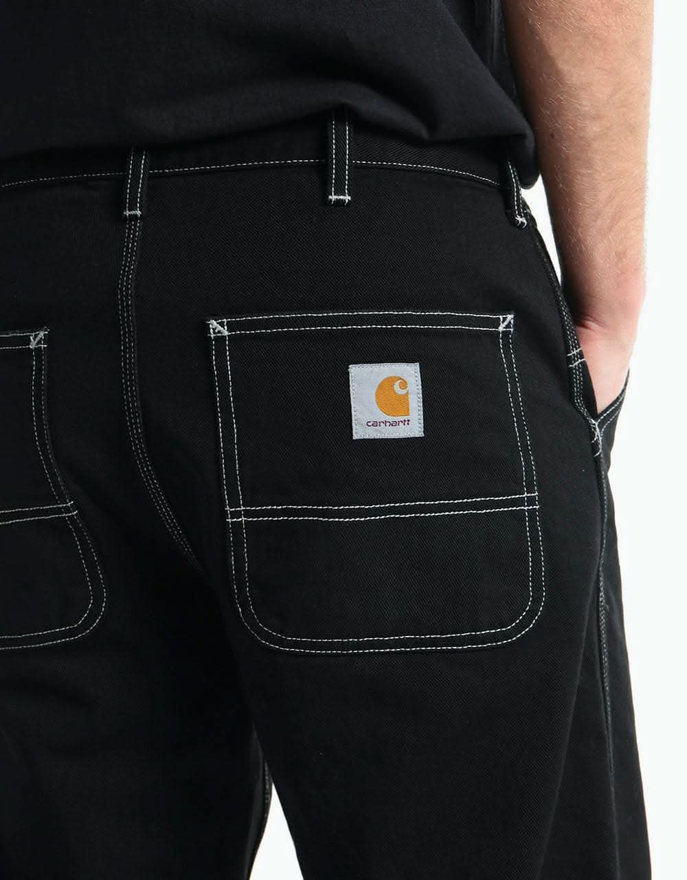 Carhartt WIP Penrod Pant - Black (Rinsed)