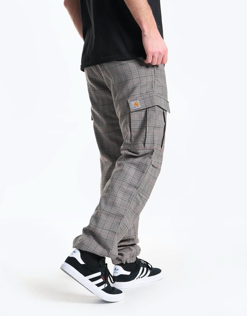 Carhartt WIP Aviation Pant - Glencheck Black (Rigid)