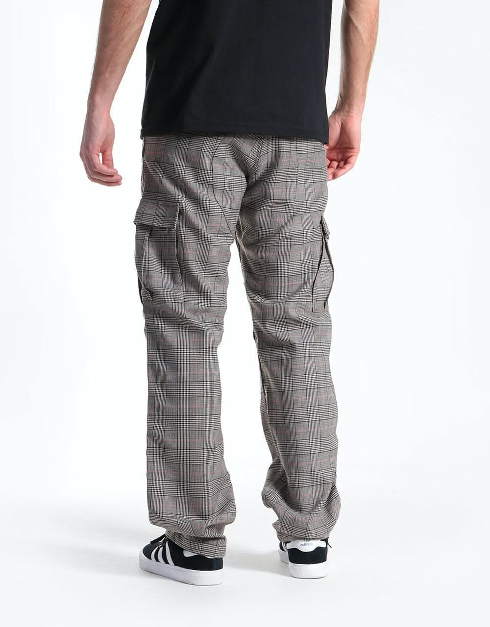 Carhartt WIP Aviation Pant - Glencheck Black (Rigid)