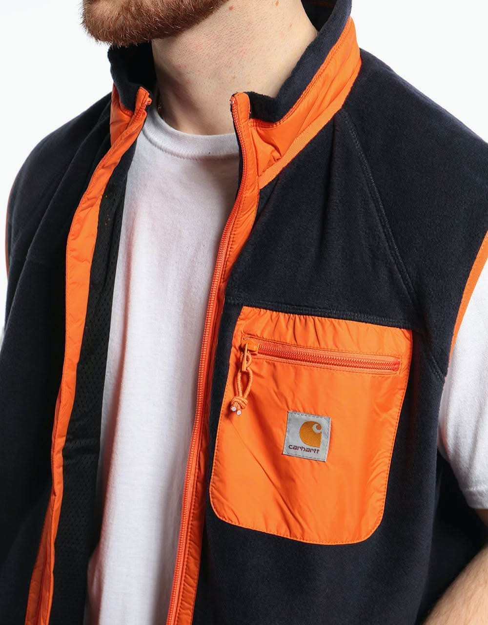 Carhartt WIP Prentis Vest Liner  - Dark Navy/Clockwork