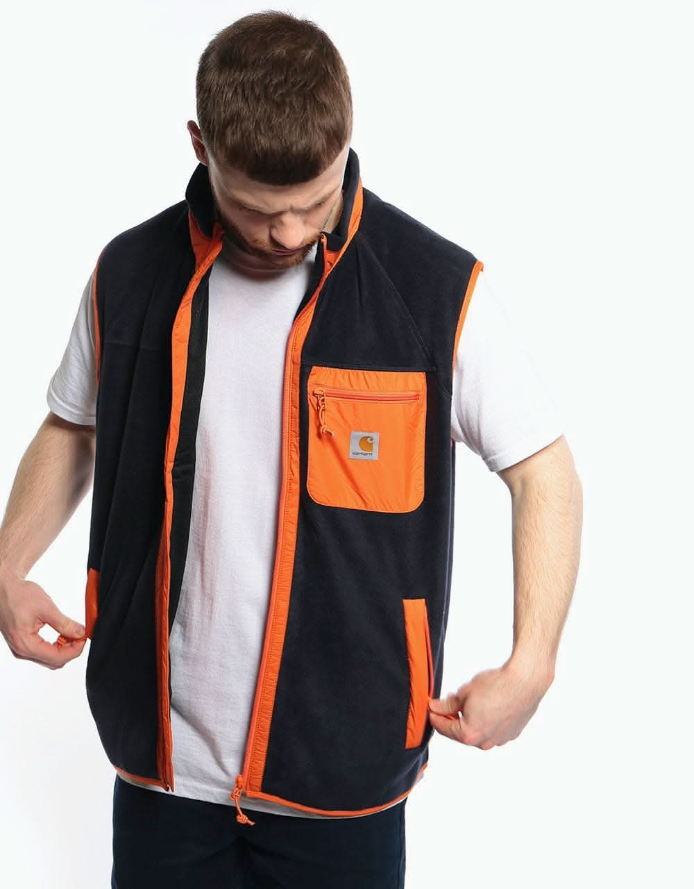 Carhartt WIP Prentis Vest Liner  - Dark Navy/Clockwork