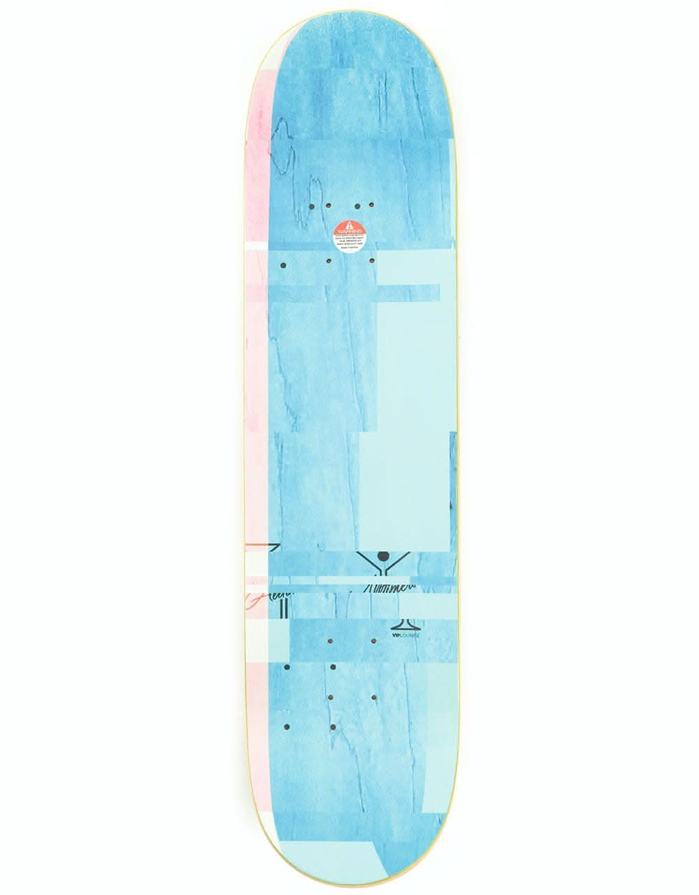 Alltimers Glitch Skateboard Deck - 8.1"