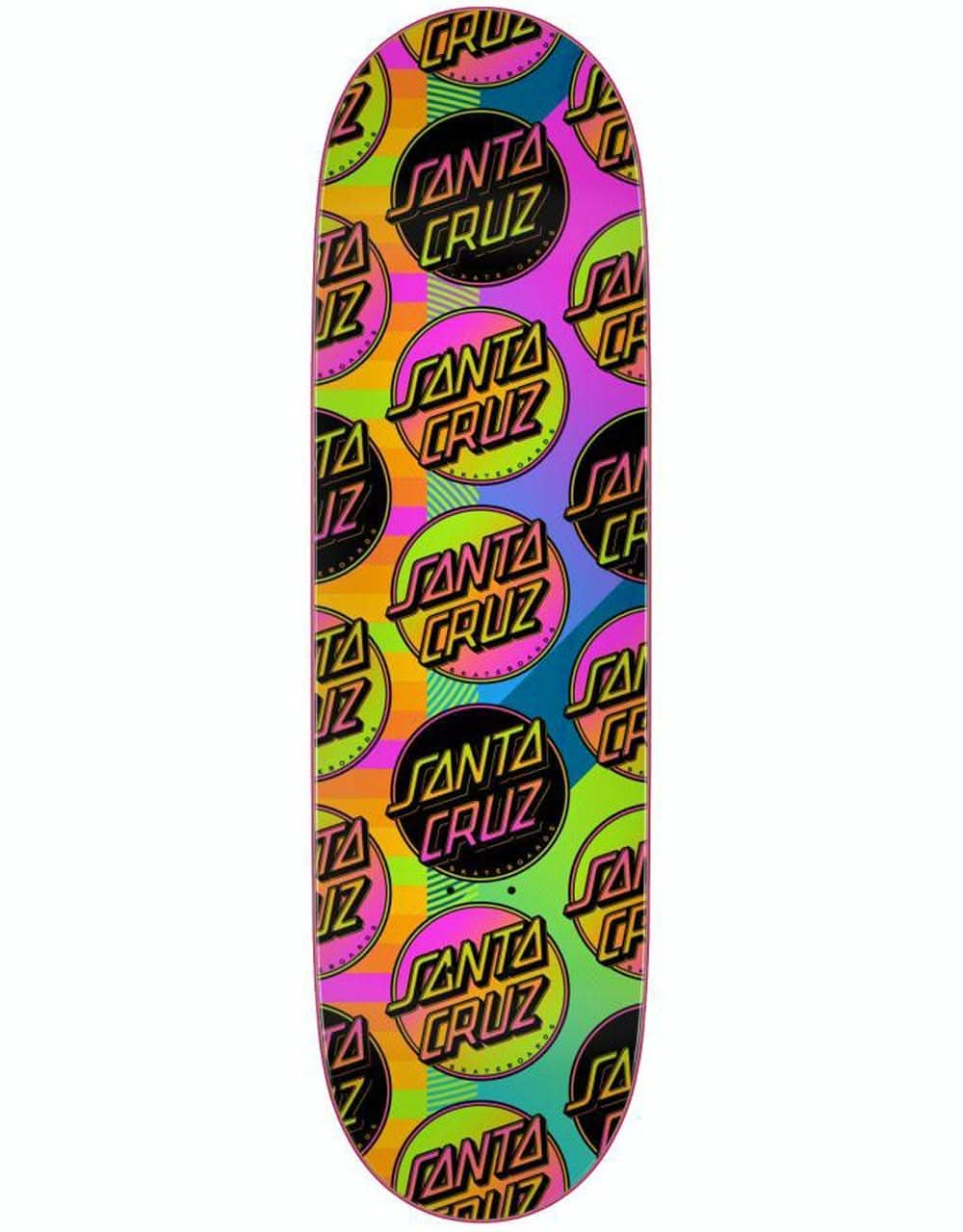 Santa Cruz Afterglow Multidot VX Skateboard Deck - 9"