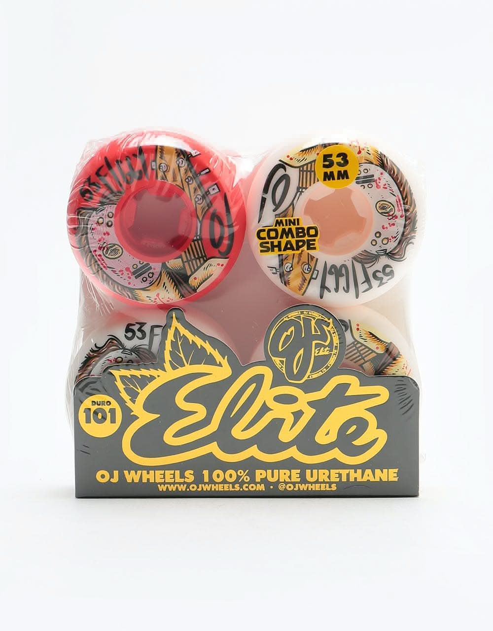 OJ Figgy Shread Mini Combo 101a Skateboard Wheel - 53mm