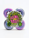 Santa Cruz Slime Balls Double Take Vomit Mini 97a Skateboard Wheel - 5