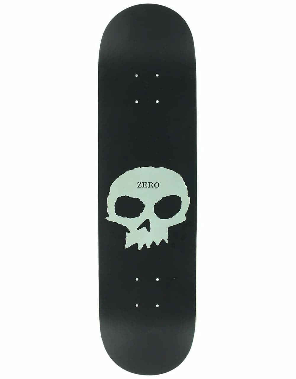 Zero Pearlescent Single Skull Skateboard Deck - 7.75"