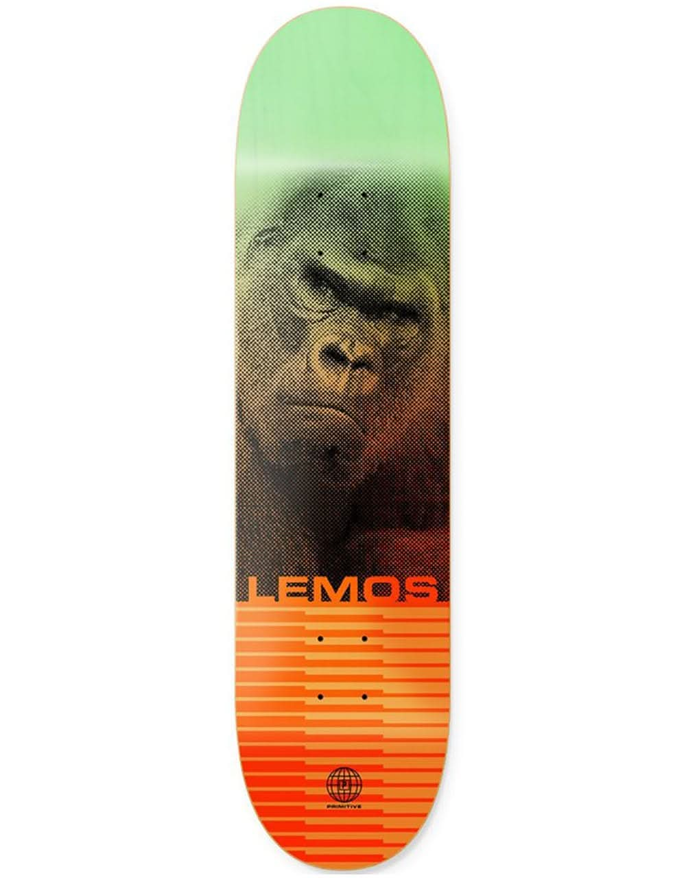 Primitive Lemos Silverback Skateboard Deck - 8.25"