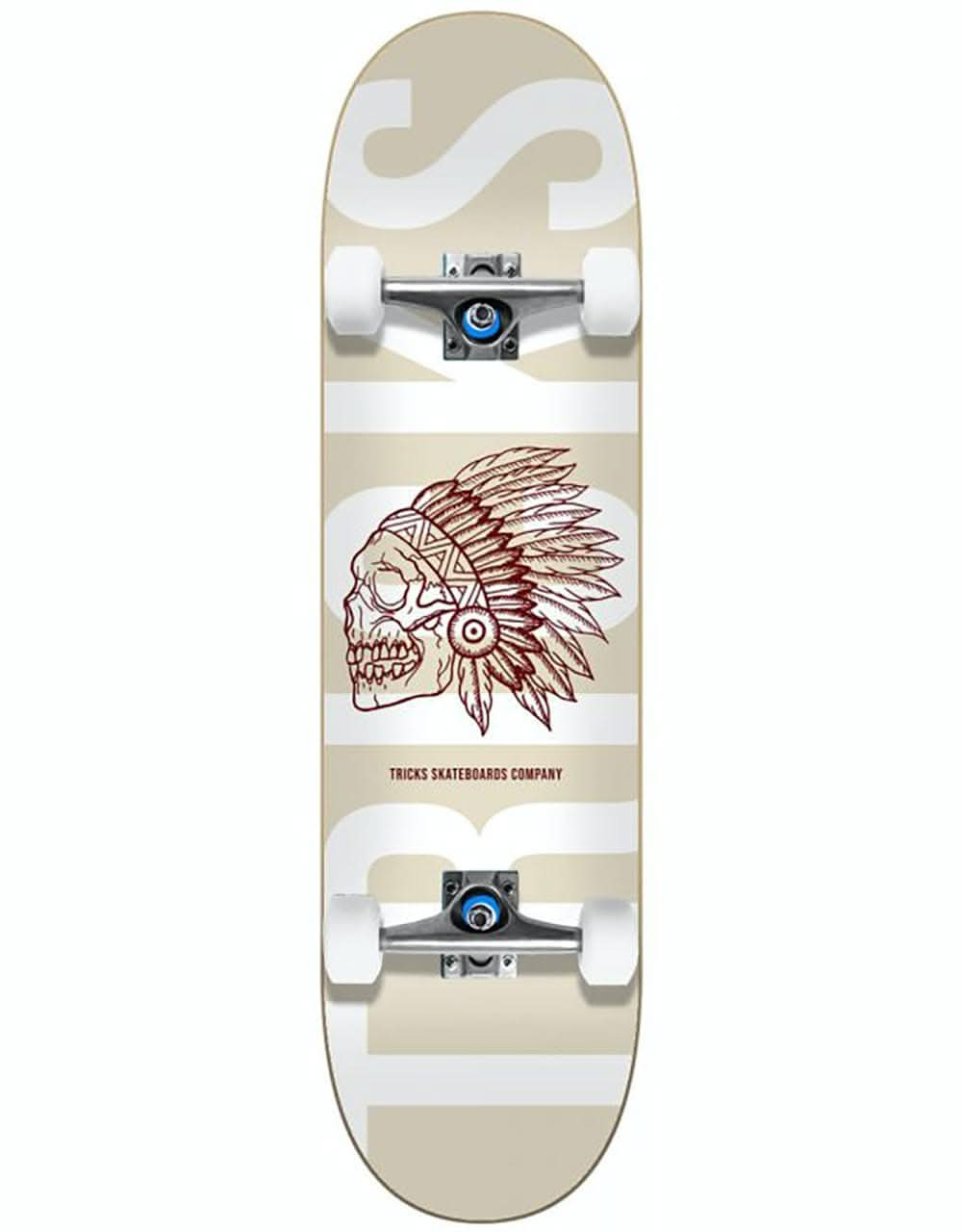 Tricks Indian Complete Skateboard - 7.75"