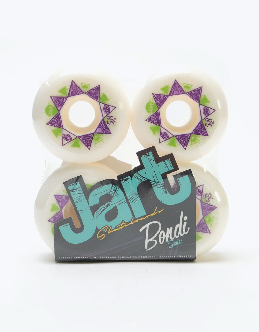 Jart Bondi Illuminati 83b Skateboard Wheel - 58mm