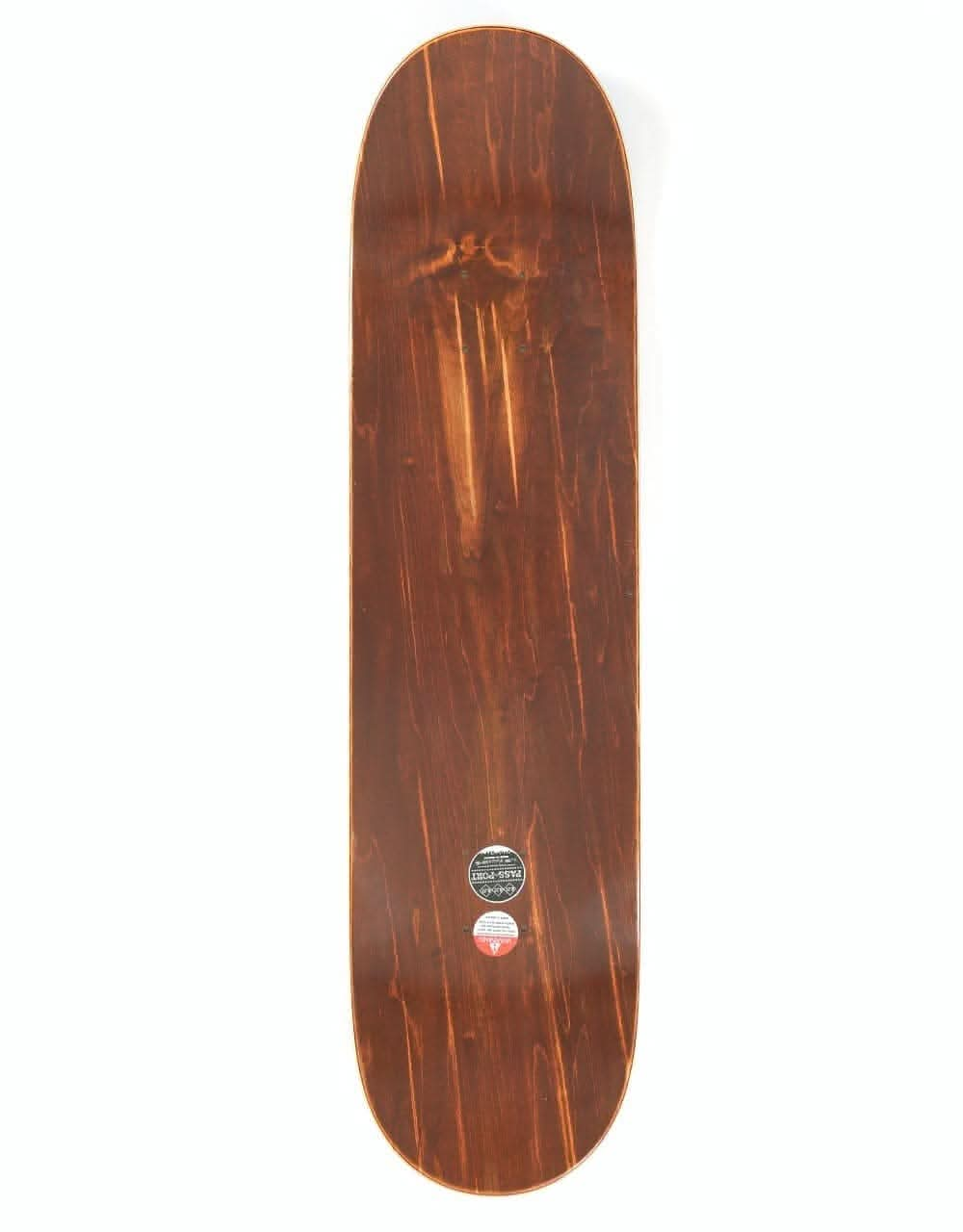 Pass Port Spillage 'Champers' Skateboard Deck - 8.25"