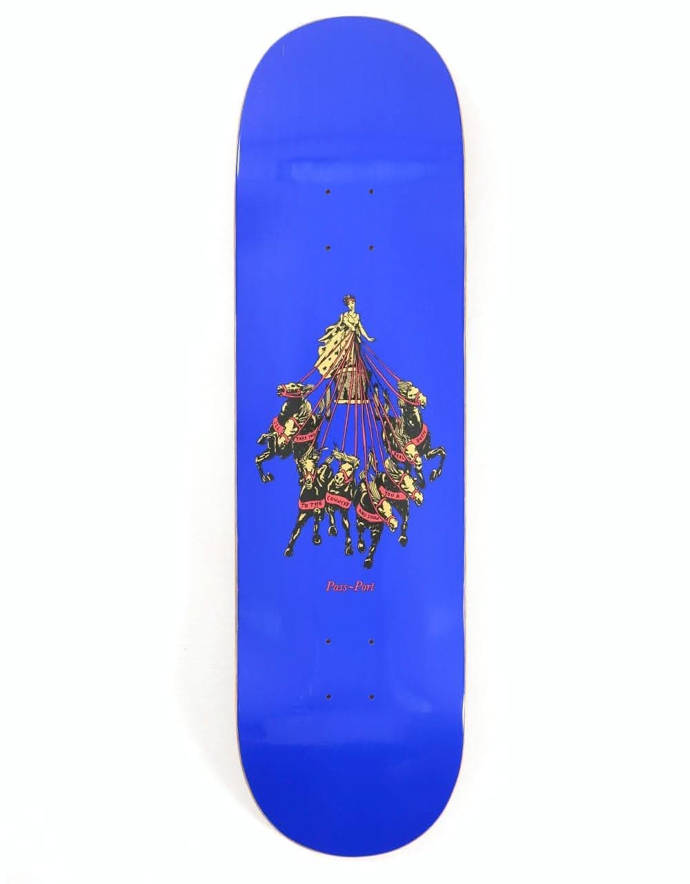 Pass Port State Horses Skateboard Deck - 8.8"