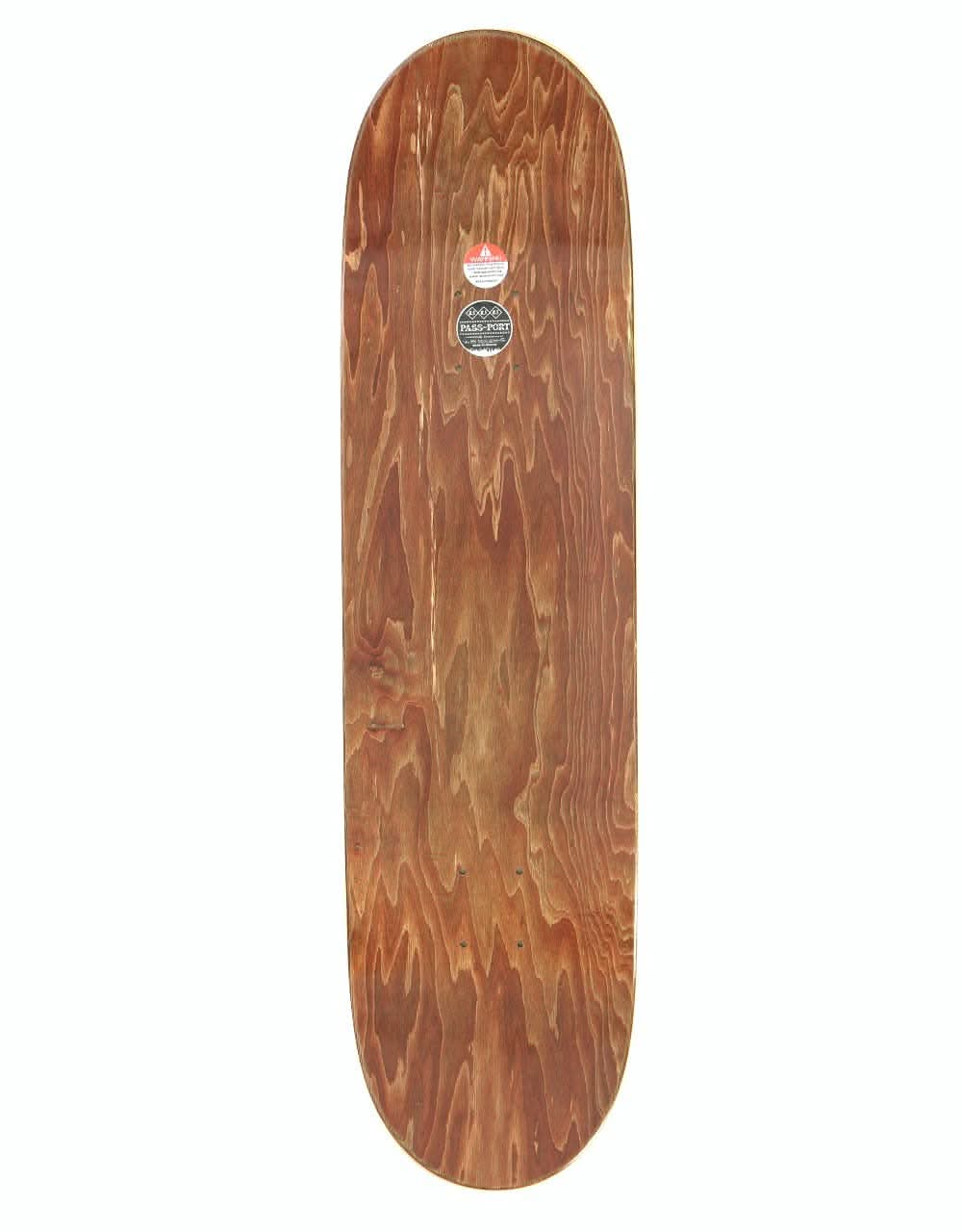 Pass Port Hibiscus 'Floral Dancer' Skateboard Deck - 8.5"