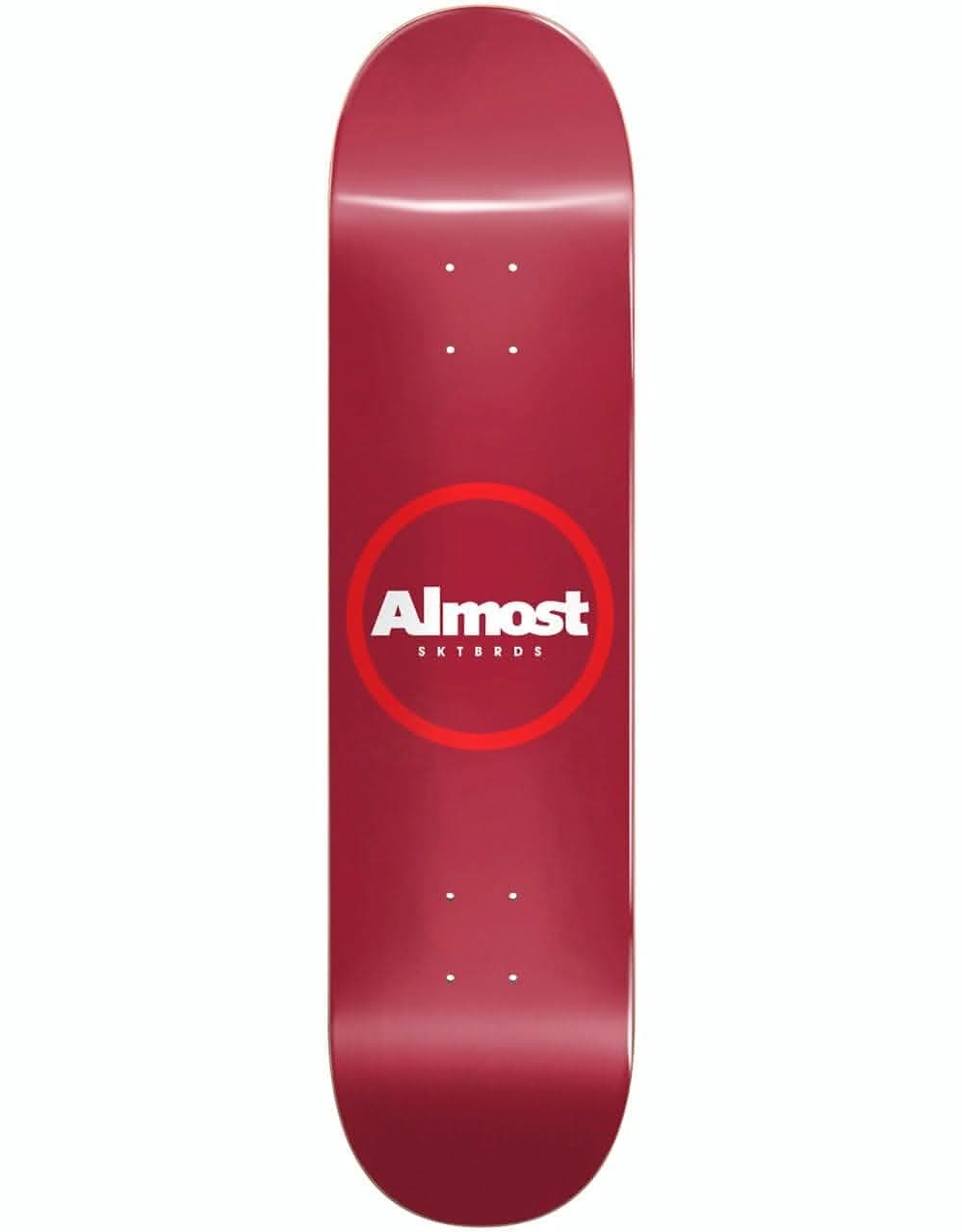 Almost Red Ring Resin HYB Skateboard Deck - 8.25"