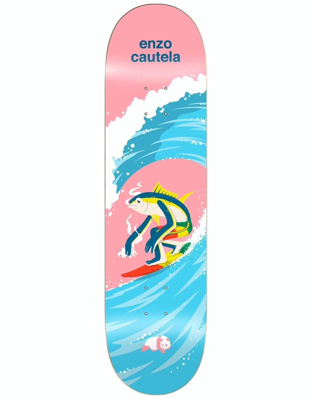 Enjoi Enzo Surf's Up Impact Light Skateboard Deck - 8"